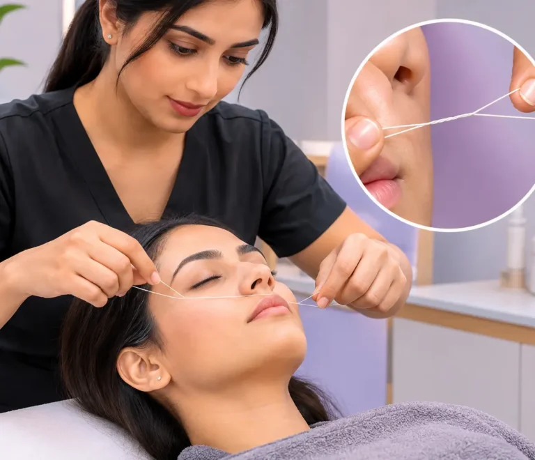 How Does Threading Work for Facial Hair?
